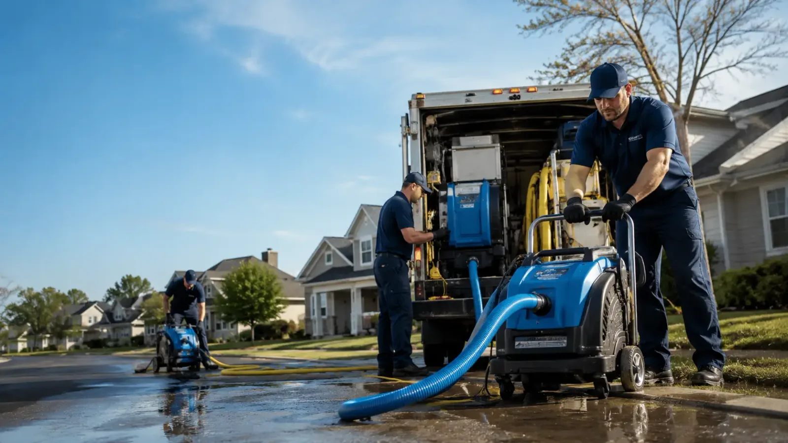 Flood Damage Cleanup in San Saba, TX